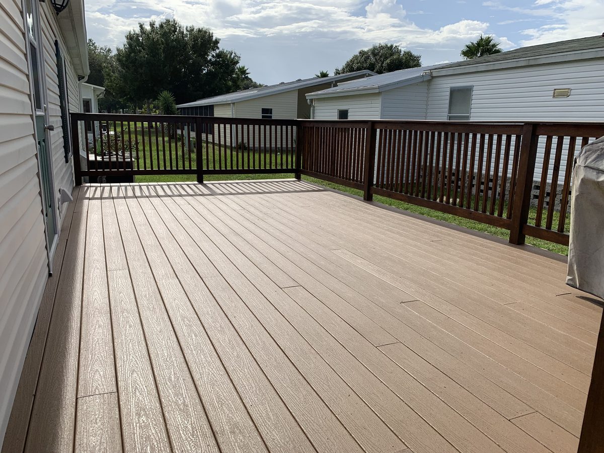 Composite Deck Build