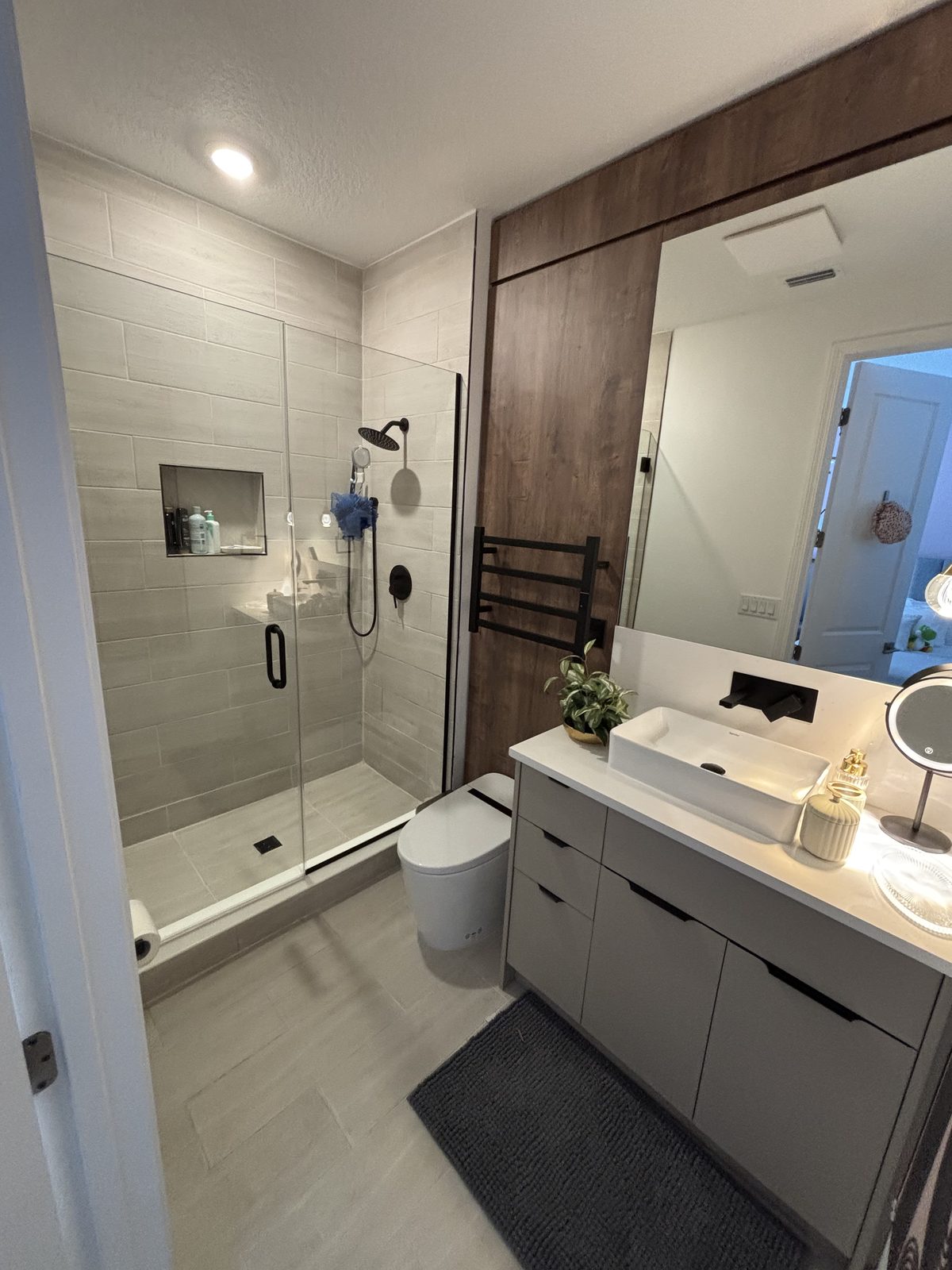 Glass Shower Bathroom Remodel